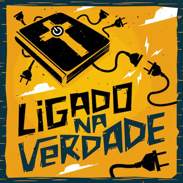 Arte de capa do progrma Ligado Na Verdade