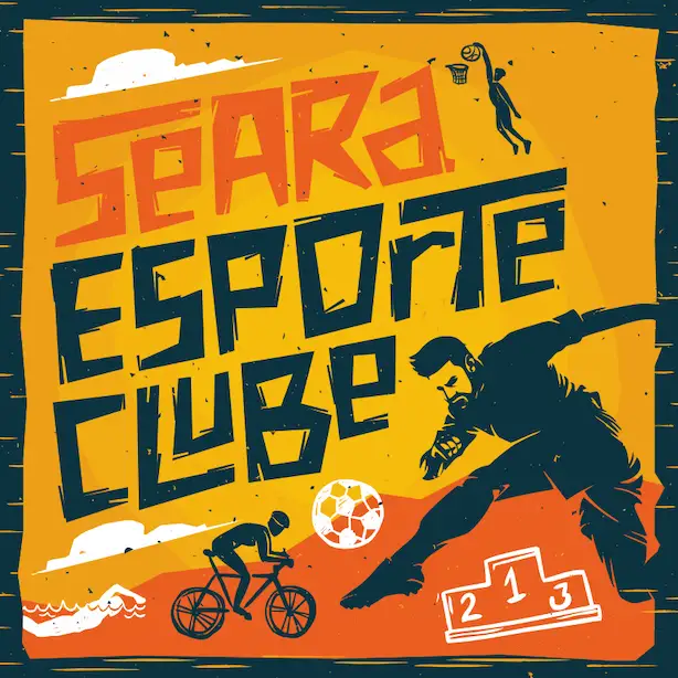 Arte de capa do progrma Seara Esporte Clube
